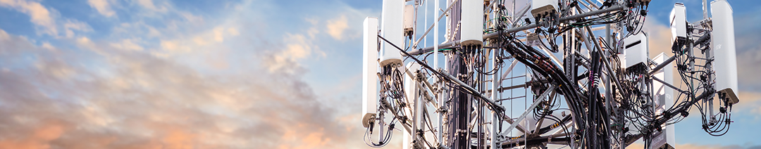 Image of a telecommunications tower