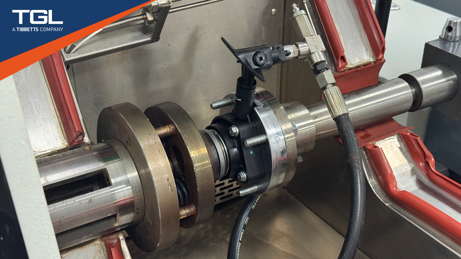 Interior of CSC Dynamic Durability Machine