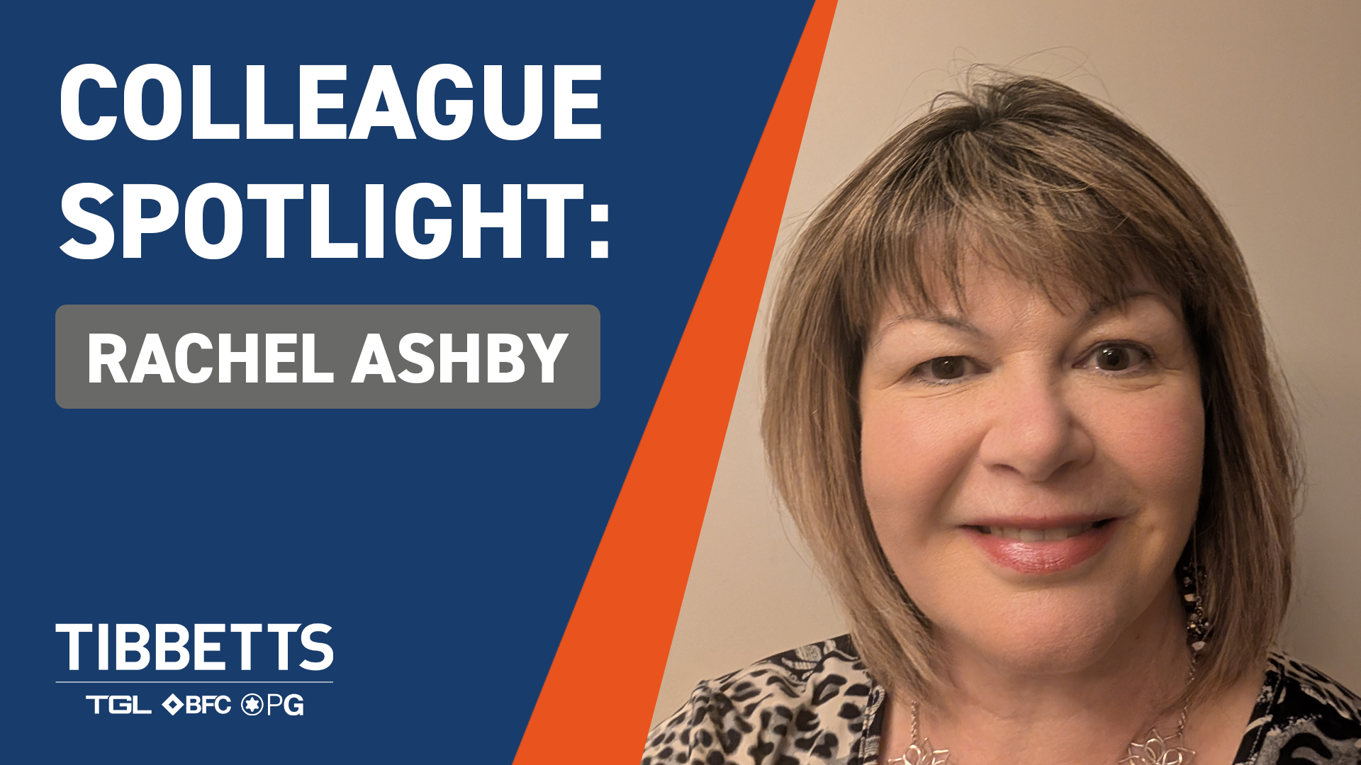 Image of Rachel Ashby, with accompanying text: "Colleague Spotlight: Rachel Ashby".